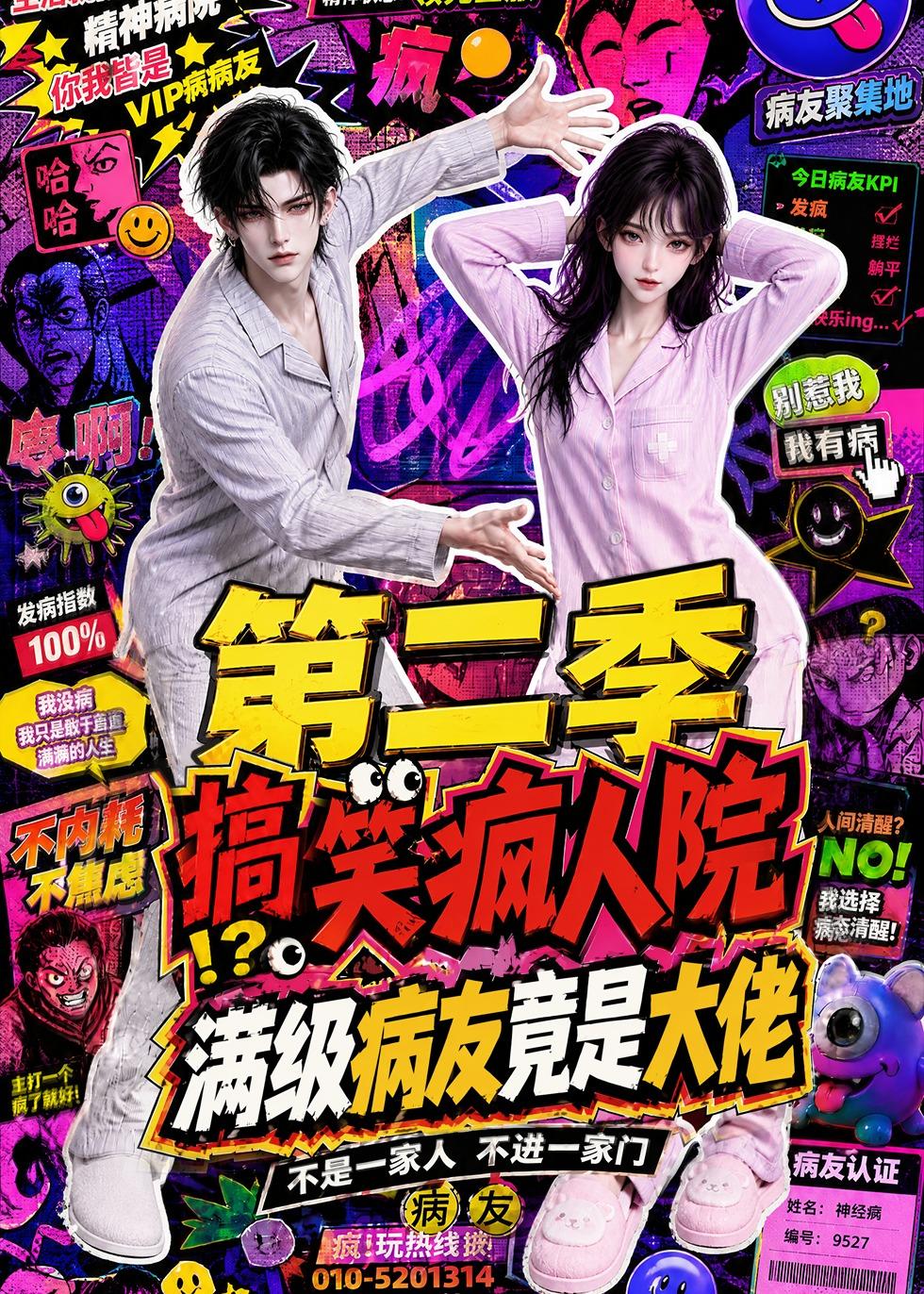 《搞笑疯人院：满级病友竟是大佬第二季》完整版免费在线观看